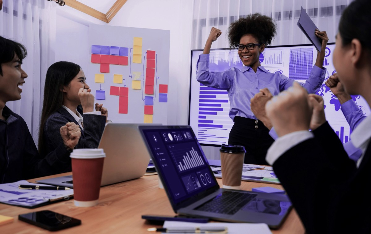 A revenue team reviewing governed pipeline evidence on screen